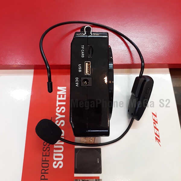 Máy trợ giảng MeGa S2 UHF, micro không dây, phiên bản mới: Loa Bluetooth 5.0 Q608, Q609