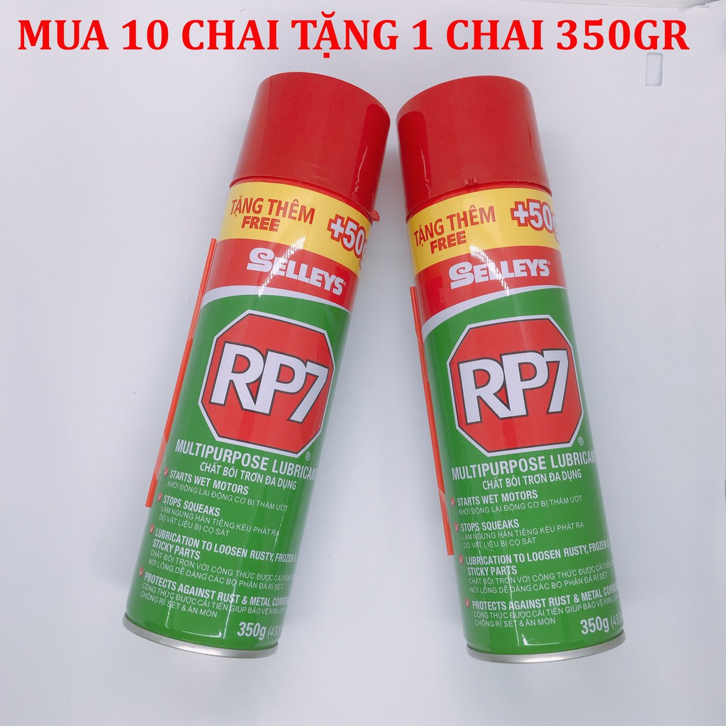 [ 10 CHAI ] DẦU CHỐNG RỈ SÉT RP7 350GR CHAI LỚN