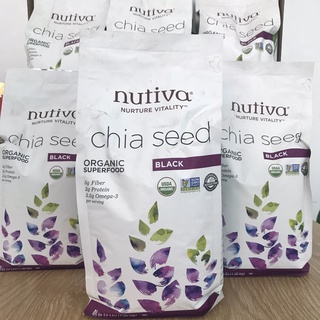 Hạt chia Chia Seed Nutiva - 1.36kg hàng nhập khẩu Mỹ DATE 07 10 2022 thumbnail
