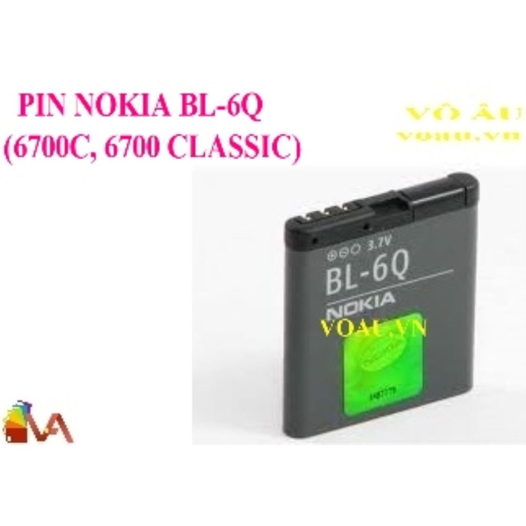 PIN NOKIA BL-6Q (6700C, 6700 CLASSIC) [chính hãng]