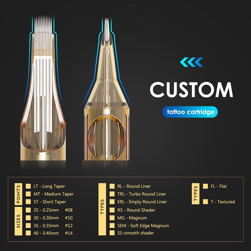 Ambition Kim xăm hộp mực RL / RS / RM / M1