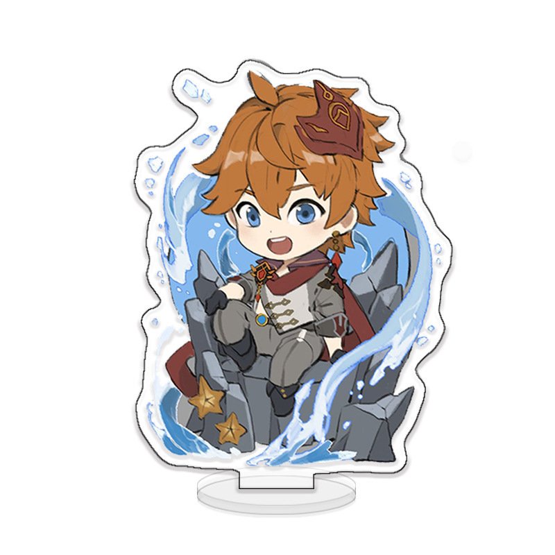 ( CHIÊU THỨC ) Mô hình Standee GENSHIN IMPACT game anime chibi mica trưng bày