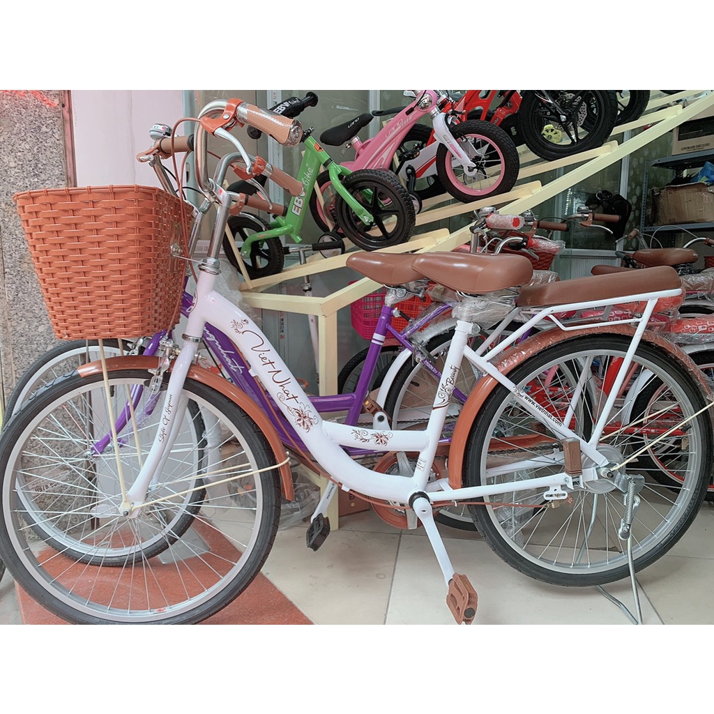 Xe đạp Việt Nhật bền đẹp sang trọng - xe đạp mini Việt Nhật  size 24,26 - Hàng chất lượng cao