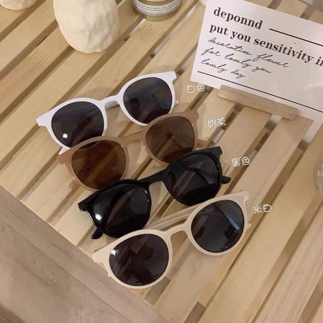 Kính mát nữ uzzlang thời trang hot nhất 2020 | BigBuy360 - bigbuy360.vn