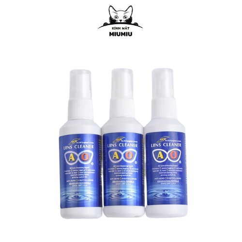 Lọ nước xịt rửa mắt kính chuyên dụng Lens Cleaner chuyên dụng, làm sạch tất cả bề mặt kính