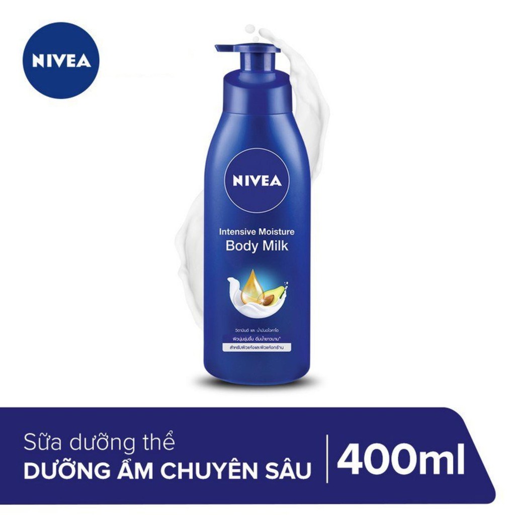 Sữa Dưỡng Thể Dưỡng Ẩm Chuyên Sâu Nivea 400ml