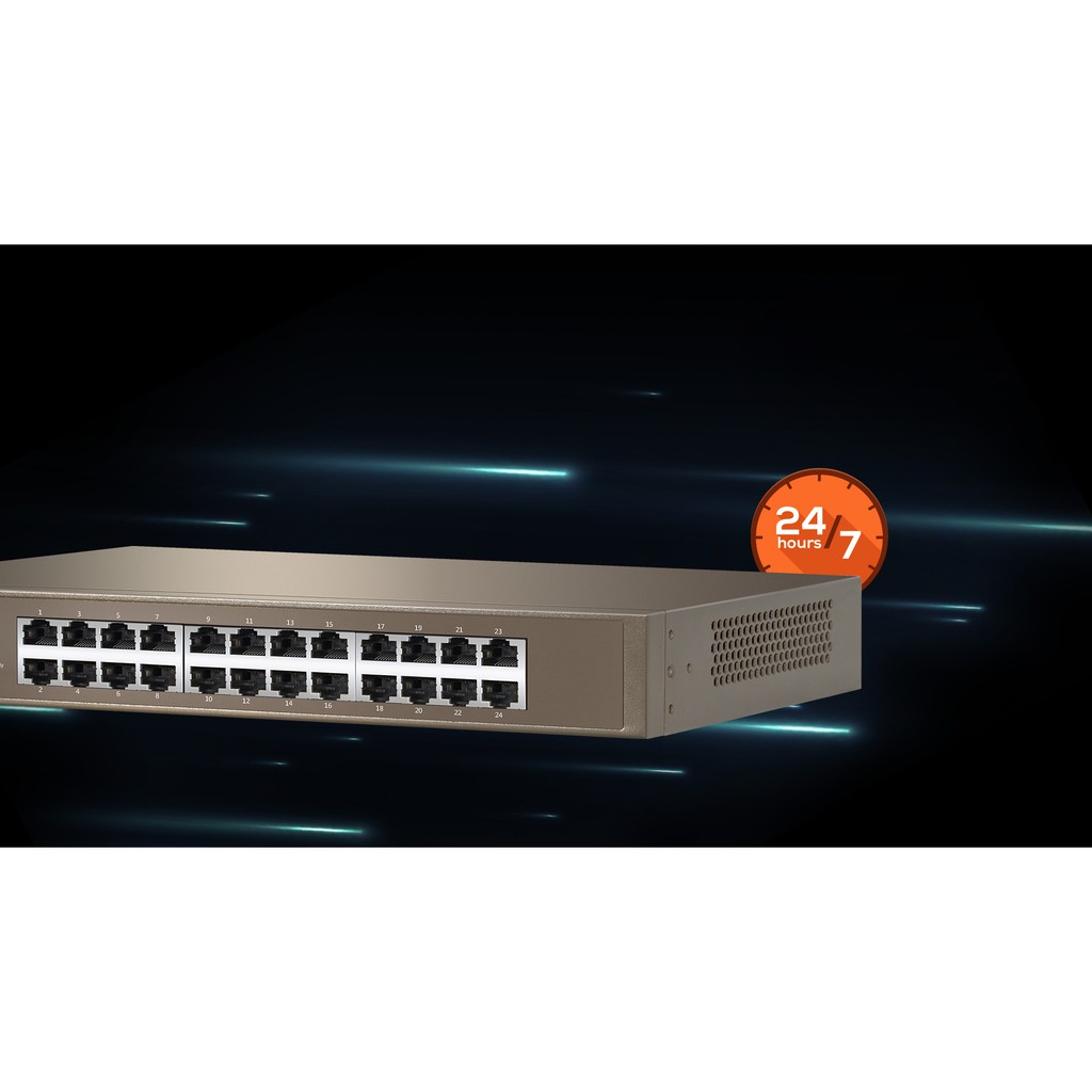 Thiết bị chia mạng Switch Tenda TEG1024D 24-Port Gigabit Ethernet Switch