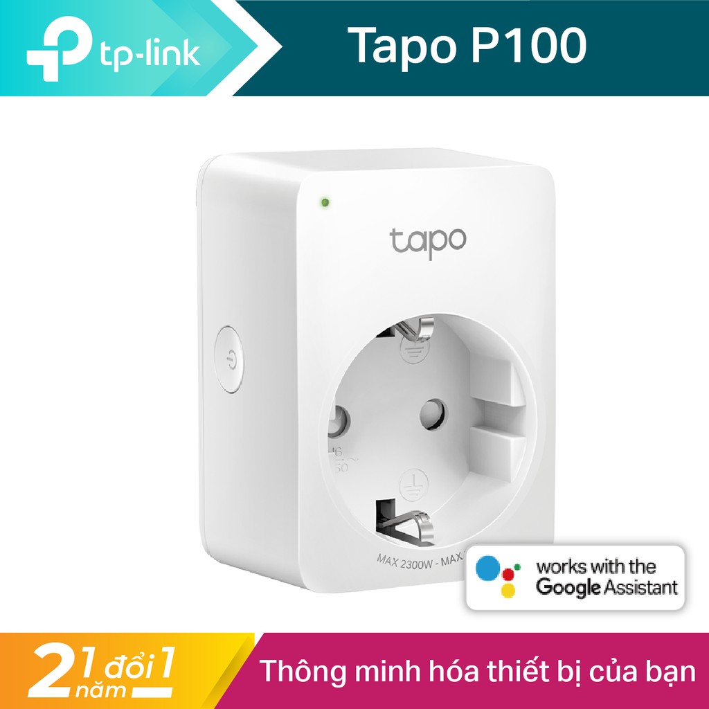 Ổ cắm điện Wifi thông minh TP-L ink Tapo P100