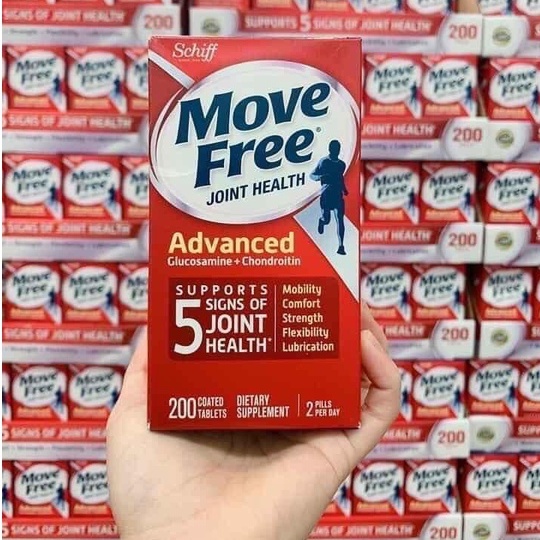 viên uống hỗ trợ xương khớp move free 200 viên của mỹ