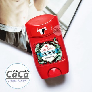 [Chính hãng] Lăn sáp khử mùi nam Old Spice Wolfthorn 50ml (Sáp xanh trong)