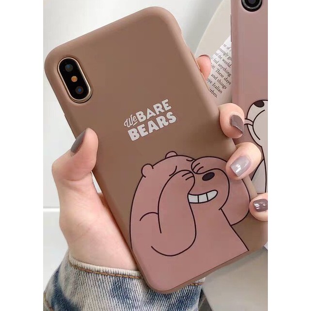 Ốp lưng Huawei P20 P30 Pro Mate 20 Y9s Nova 2i 3i 3e Y6 Y7 Pro Y9 Prime 2018 2019 Honor 7A Y5p Y6p Y7p 2020 Cartoon Bear Soft Case