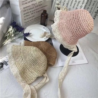 Mũ cói cho bé yêu đi biển
