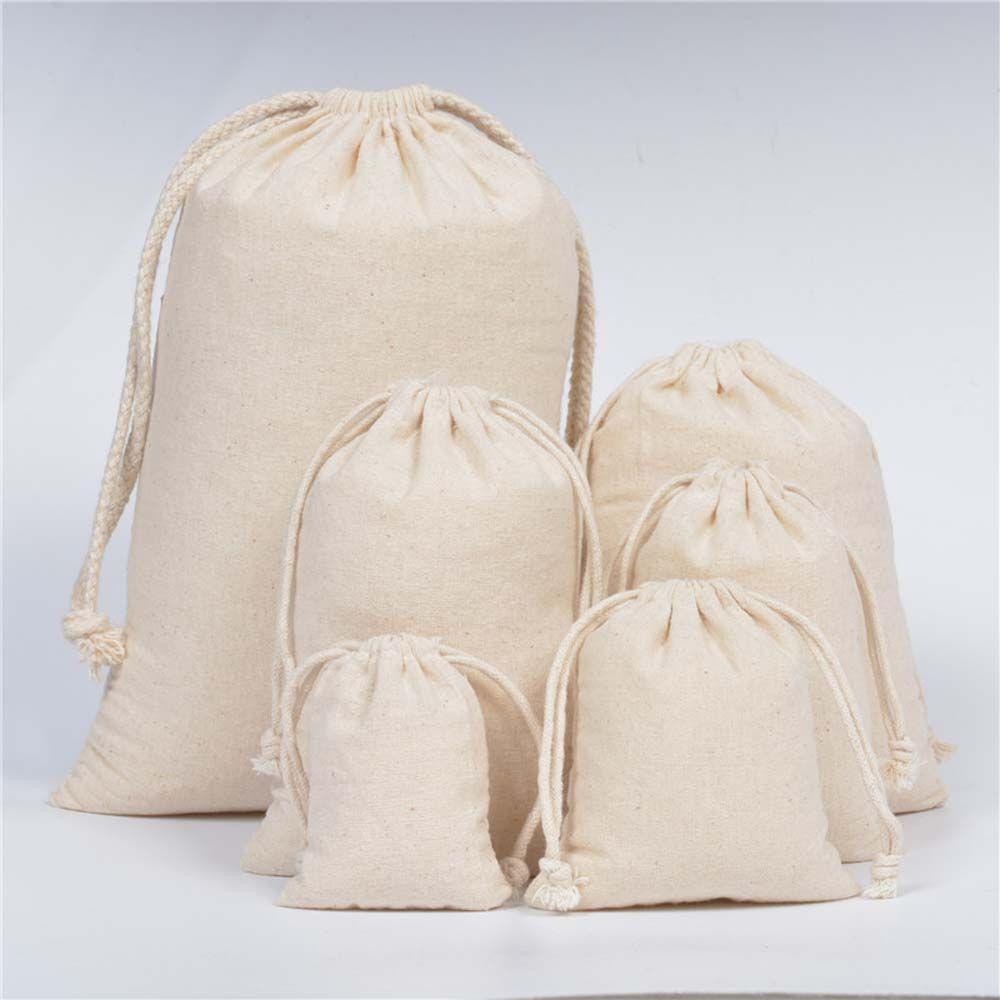 Túi Đựng Thực Phẩm Bằng Vải Cotton Có Thể Tái Sử Dụng