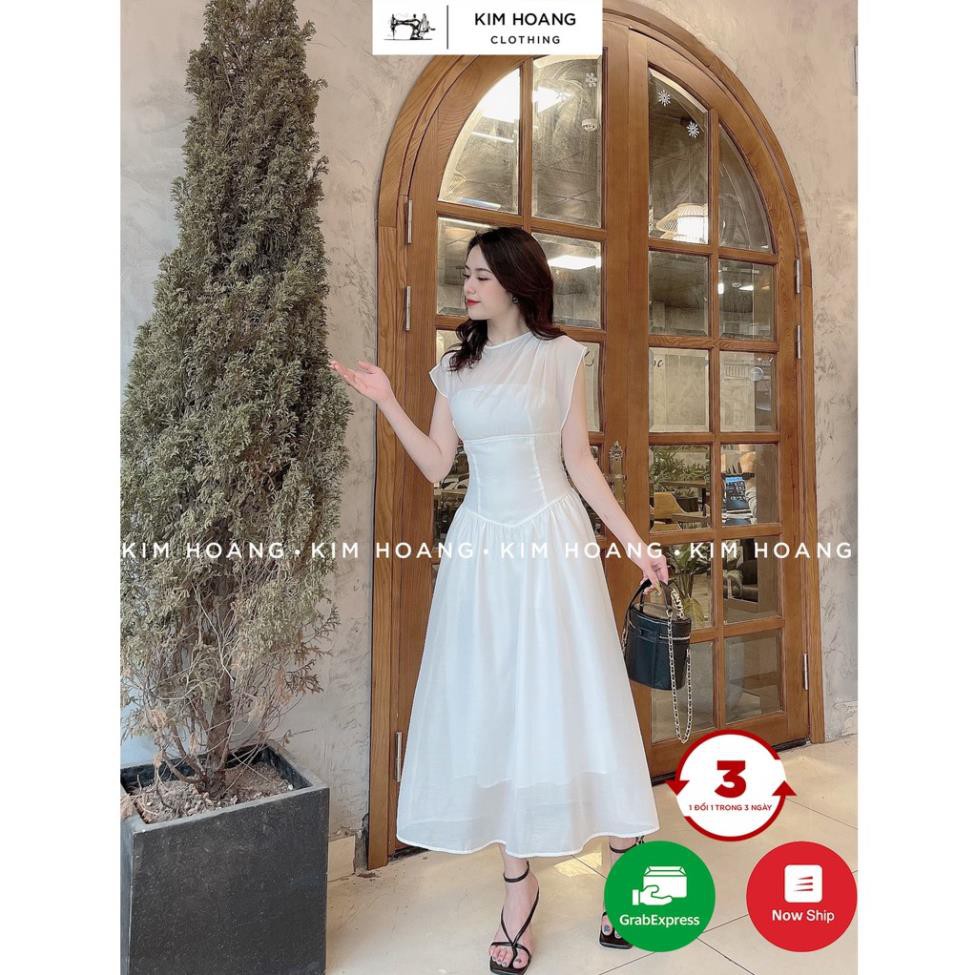 Váy đầm dự tiệc sang trọng thiết kế cao cấp tơ óng chiết eo body sexy | BigBuy360 - bigbuy360.vn