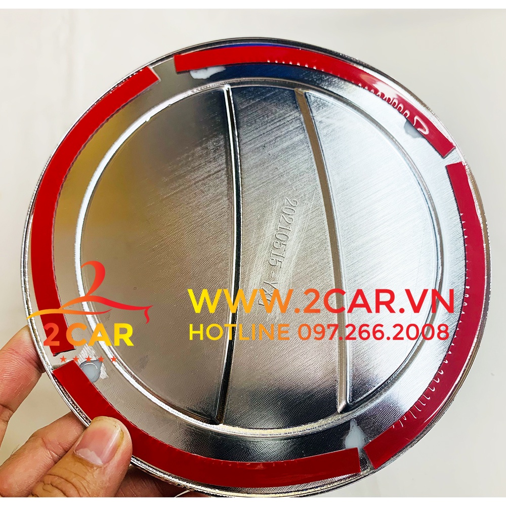 Ốp trang trí nắp bình xăng mạ crom Cho xe Mazda Cx3 (Cx-3)các đời xe đều phù hợp