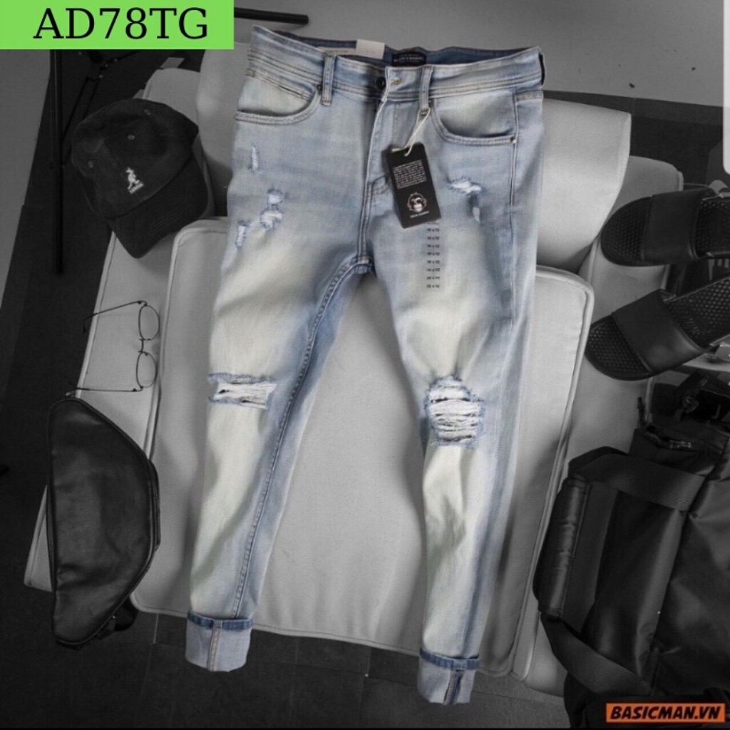 Quần Jean Nam Chất Bò Cao Cấp Nhiều Mẫu AD220TG - AD78TG - AD410TG Thời Trang TG | BigBuy360 - bigbuy360.vn