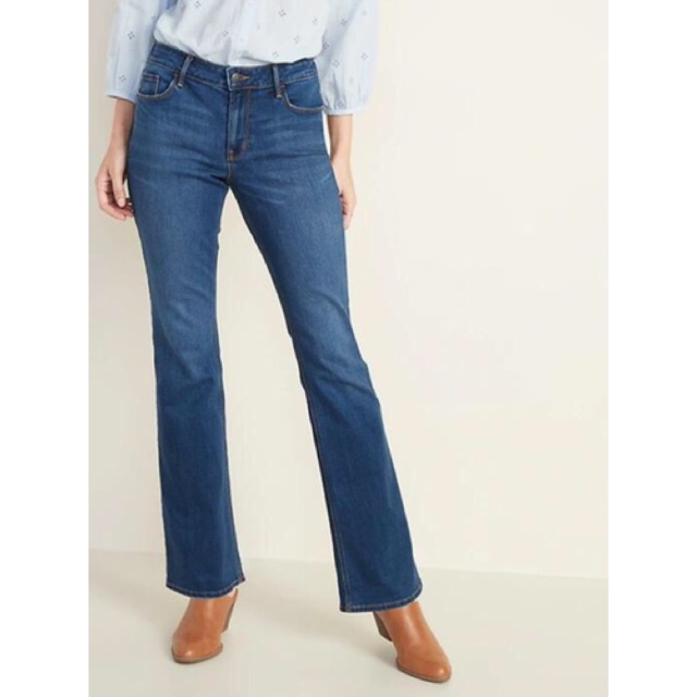 Quần jeans loe nhẹ 0ld Nav xuất xịn