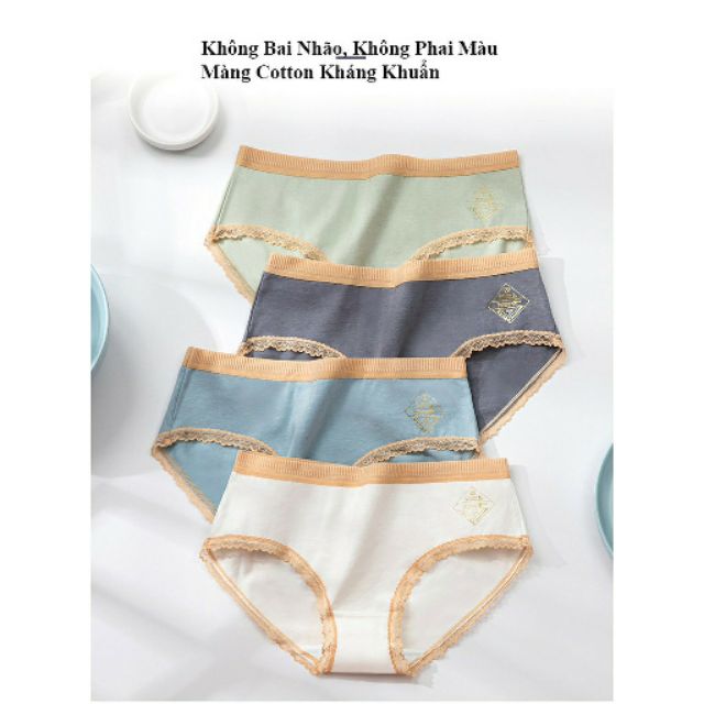 Quần Lót Cotton Royal Kháng Khuẩn mã Ct04