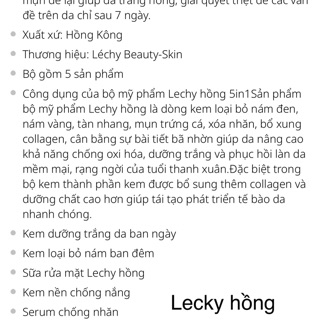 Bộ hoàng cung LECHY cao cấp
