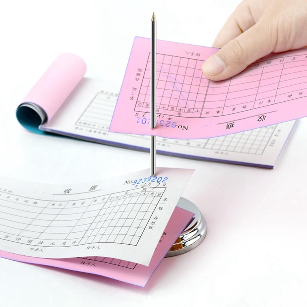 Giá Đỡ Giấy Ghi Chú Bằng Thép Không Gỉ Tiện Dụng Cho Nhà Hàng / Quán Bar