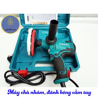 Máy chà nhám, đánh bóng cầm tay 6 tốc độ MAKITA GV6010 - Bảo hành 12 tháng ( Tặng kèm đĩa chà bằng bông )