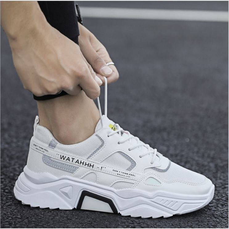 Giày Sneaker Nam WATH Fashion Đế Tăng Chiều Cao Cực Đẹp