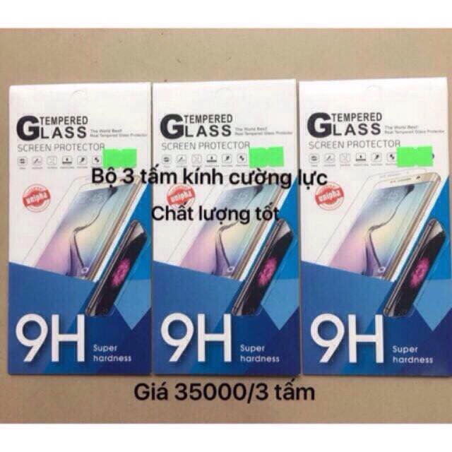 Bộ 3 tấm kính nokia 8