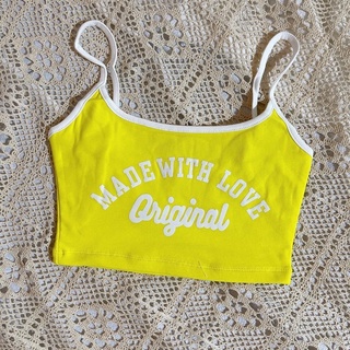 [ẢNH SHOP CHỤP] Áo thun dây croptop