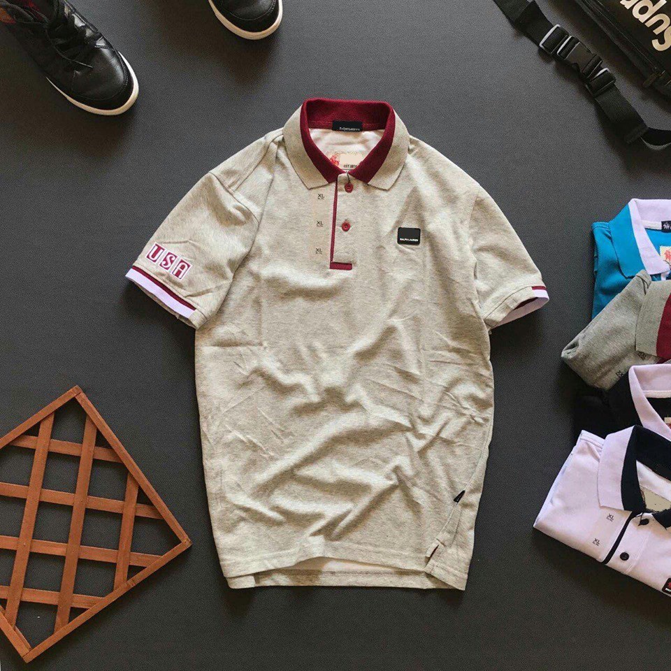 ÁO THUN NAM CAO CẤP CỔ BẺ | BigBuy360 - bigbuy360.vn