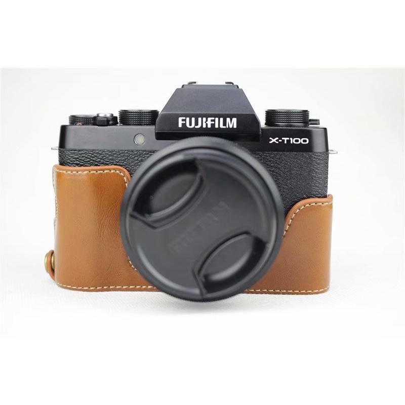Bao Da PU Dành Cho Máy Ảnh Fujifilm X-T100 XT100