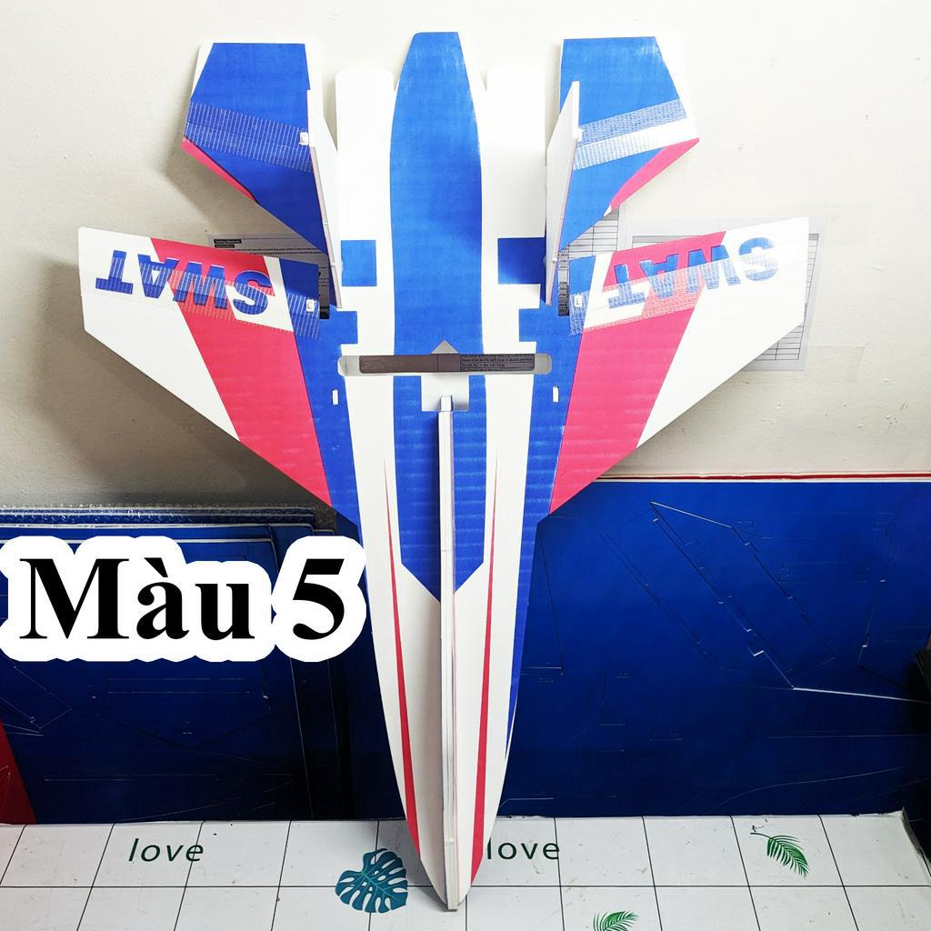 KIT Su27 Flat xốp dẻo Mpp bao đập. Dài 90cm sải 73cm. Có video hướng dẫn ráp chi tiết