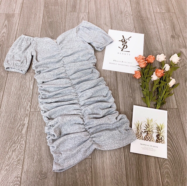 ĐẦM BODY TRỄ VAI NHÚN