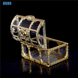 Hộp Đựng Kẹo Mini Bằng Nhựa Hình Rương Kho Báu Thú Vị