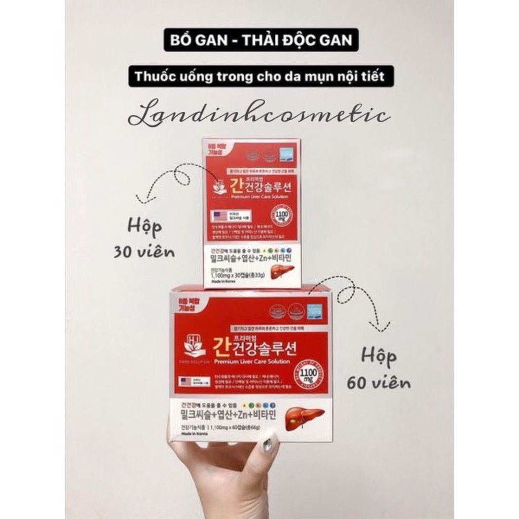 VIÊN UỐNG THẢI ĐỘ.C G.A.N  HÀN QUỐC SAMSUNG - bổ g.a.n hàn quốc