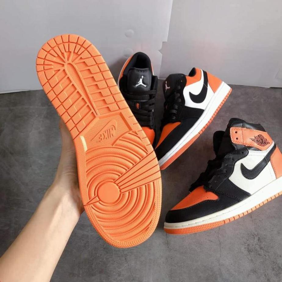 [Full box+bill] Giày thể thao Jo.dan 1 cam đen cao, thấp cao cấp SIÊU RẺ | BigBuy360 - bigbuy360.vn