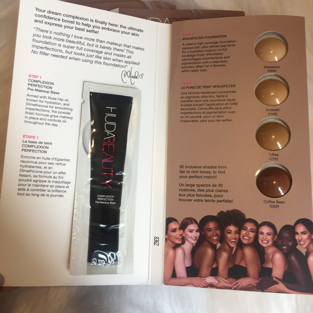 SAMPLE/ Mẫu thử Kem Nền Huda Beauty Faux Filter Foundation | BigBuy360 - bigbuy360.vn
