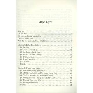 Sách - Đại Số Tuyến Tính