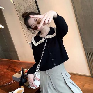 [ODER] Áo len cổ bèo nhỏ chất lên đẹp (có ảnh thật)