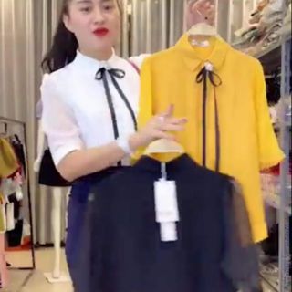 Áo sơ mi tay lỡ