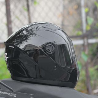 MŨ BẢO HIỂM FULLFACE GXT Helmets ( ĐEN BÓNG )