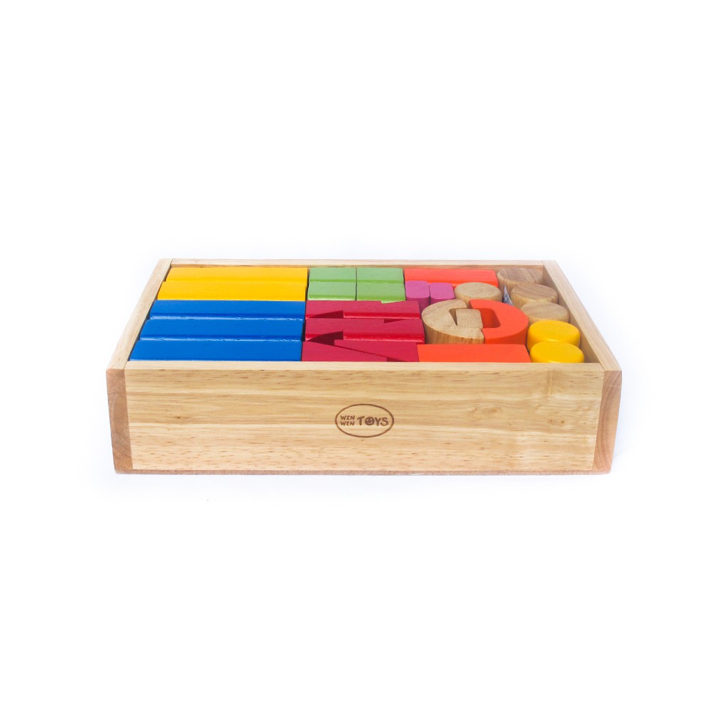 Đồ chơi gỗ Bộ xếp lâu đài Winwintoys 66152