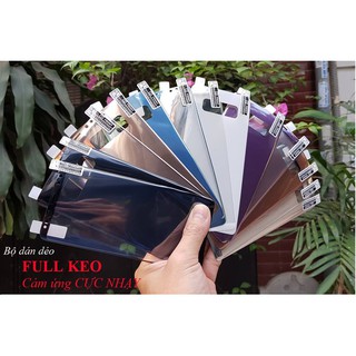 Combo Dán Film 3D Full 2 mặt trước và sau Note 8, S8, S8+, S7E , Note 9 (dán PET )