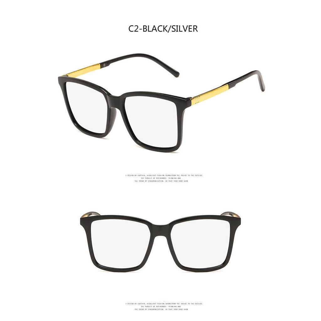 Kính mát gọng vuông thời trang phong cách retro