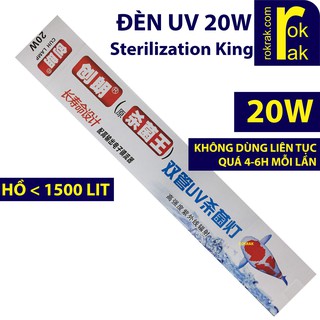 Đèn UV 20W Sterilization King cho hồ cá dưới 1500 Lit