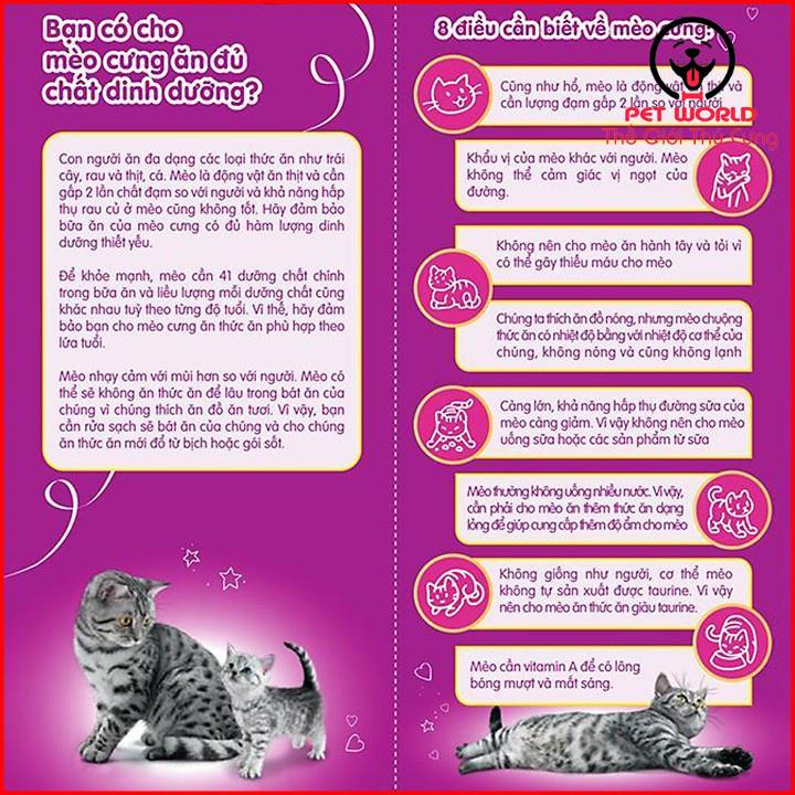 Thức ăn hạt Mèo trưởng thành Whiskas Adult 1200g