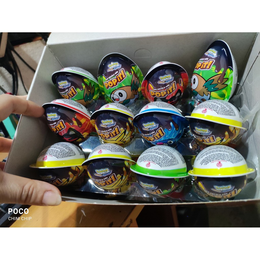 Kẹo trứng popit 1 hộp 24 quả