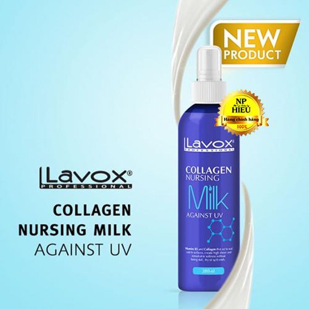 🌺🌺*Nước Xịt Dưỡng Tóc Lavox Collagen Chống Tia UV - Siêu Bảo Vệ Tóc