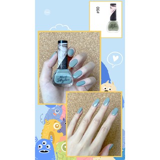 A06 Sơn Móng Tay Nail Styler A06 - Màu xanh xám khói blue green smoky - SHOP STORE