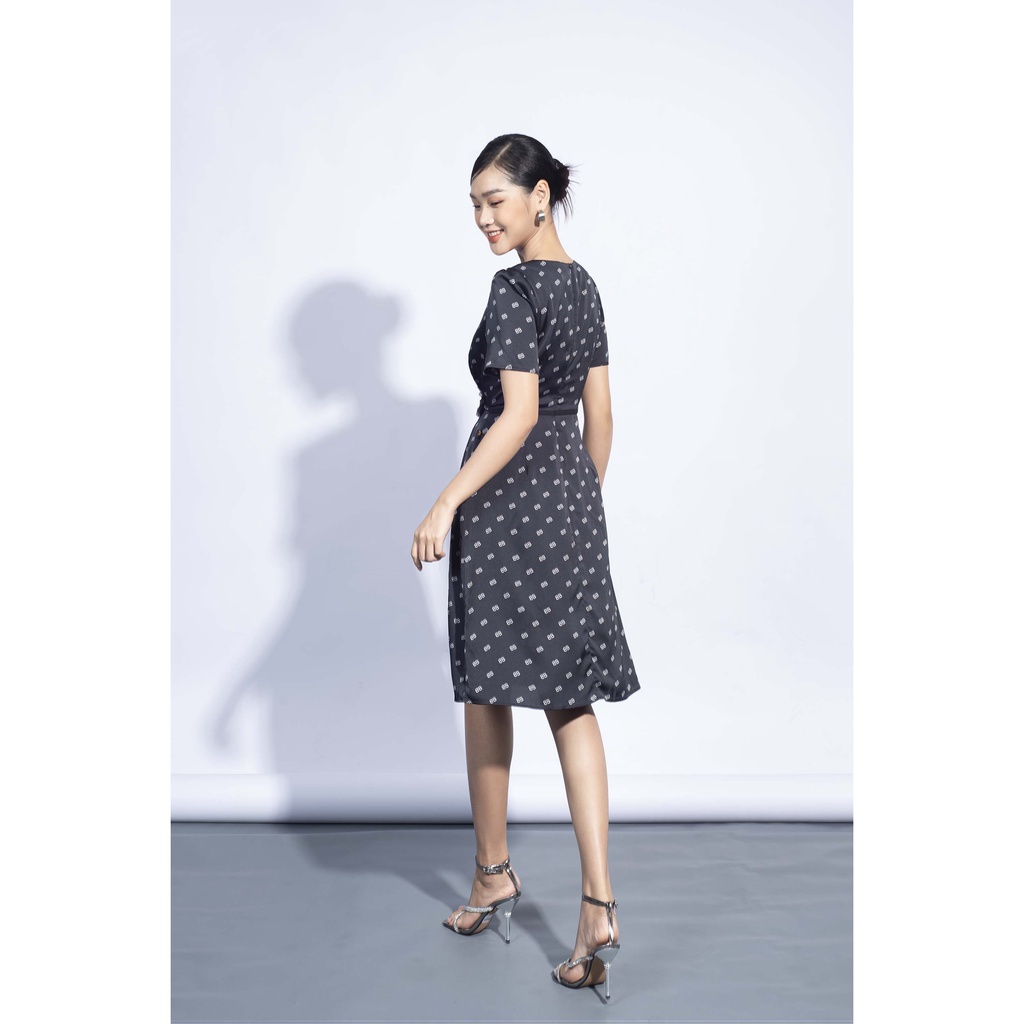 Đầm xòe, cộc tay MMOutfit M-DA060421197