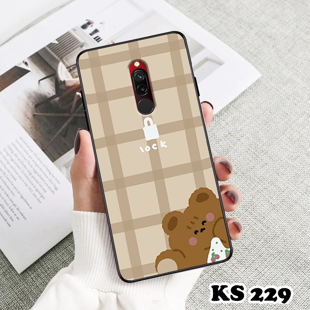 Ốp lưng Xiaomi Redmi 7 - Redmi 7A - Redmi 8 - Redmi 8A - Ốp in hình gấu bear ngộ nghĩnh